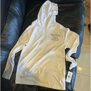 Ralph Lauren Polo boys, lightweight beach hoodie